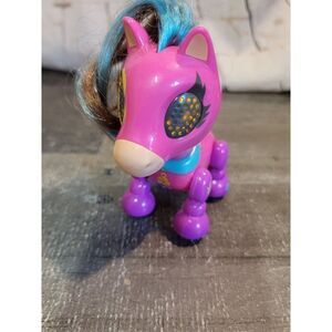 Spin Master SML pink purple horse robot toy figure